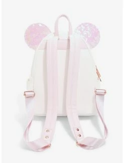 Mini Backpacks Loungefly Disney Minnie Mouse Iridescent Sequin Mini Backpack - BoxLunch Exclusive -Bowie Shop 12603755 av2