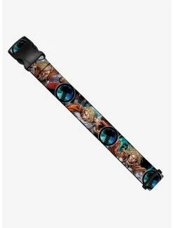 Marvel Astonishing Thor 3 Poses Hammer Logo Luggage Strap