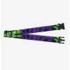 Marvel Hulk Face Close Up Action Pose Greens Purples Luggage Strap -Bowie Shop 12912525 hi