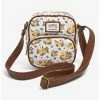 Crossbody Bags Loungefly Pokémon Pikachu & Eevee Floral Crossbody Bag - BoxLunch Exclusive -Bowie Shop 14140300 hi