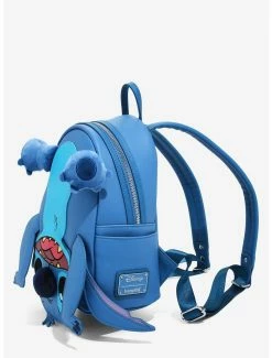 Backpacks Loungefly Disney Lilo & Stitch Upside Down Figural Mini Backpack - BoxLunch Exclusive -Bowie Shop 14334240 av2