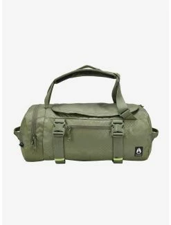 Luggage Nixon Escape 35L Olive Dot Camo Duffel Bag