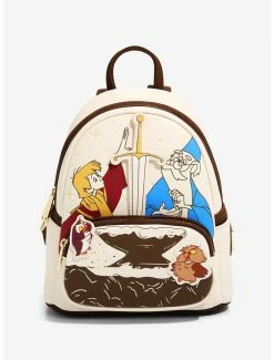 Backpacks Loungefly Disney The Sword In The Stone Arthur & Merlin Mini Backpack - BoxLunch Exclusive