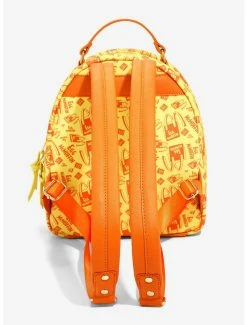 Backpacks McDonald's Breakfast Egg McMuffin Logo Allover Print Mini Backpack - BoxLunch Exclusive -Bowie Shop 15068460 av2