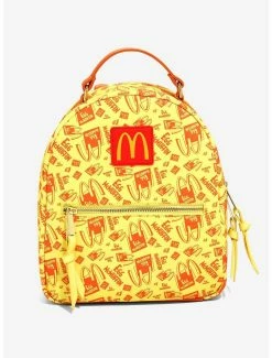 Backpacks McDonald's Breakfast Egg McMuffin Logo Allover Print Mini Backpack - BoxLunch Exclusive