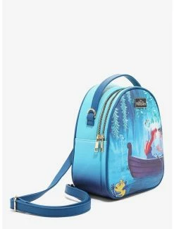 Backpacks Disney The Little Mermaid Ariel & Eric Kiss The Girl Scene Light-Up Mini Backpack - BoxLunch Exclusive -Bowie Shop 15466303 av2