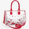 Handbags Loungefly Disney Winnie The Pooh Red & Pink Flowers Floral Handbag - BoxLunch Exclusive -Bowie Shop 15471849 hi