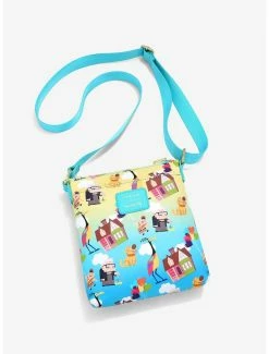 Crossbody Bags Loungefly Disney Pixar Up Characters Allover Print Crossbody - BoxLunch Exclusive -Bowie Shop 15472005 av1