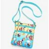 Crossbody Bags Loungefly Disney Pixar Up Characters Allover Print Crossbody - BoxLunch Exclusive -Bowie Shop 15472005 hi