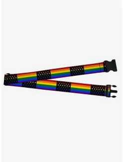American Pride Flag Luggage Strap