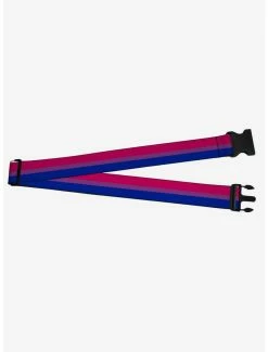 Bisexual Flag Luggage Strap