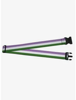 Genderqueer Flag Luggage Strap