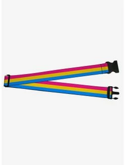 Pansexual Flag Luggage Strap
