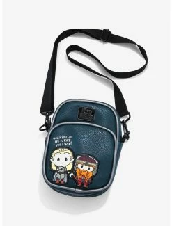 Bowie Shop 25 Crossbody Bags The Lord Of The Rings Chibi Legolas & Gimli Crossbody Bag - BoxLunch Exclusive