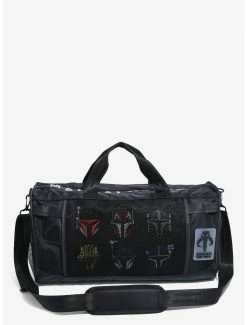 Luggage Star Wars Mandalorian Helmets Duffel Bag - BoxLunch Exclusive