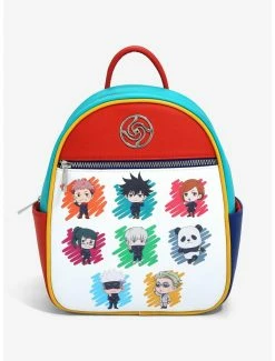 Mini Backpacks Jujutsu Kaisen Chibi Jujutsu Sorcerers Mini Backpack - BoxLunch Exclusive