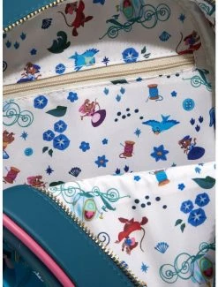 Backpacks Loungefly Disney Cinderella Storybook Mini Backpack - BoxLunch Exclusive -Bowie Shop 15939237 av4