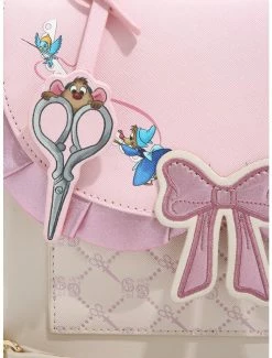 Crossbody Bags Danielle Nicole Disney Cinderella Sewing Mice Crossbody Bag - BoxLunch Exclusive -Bowie Shop 16051739 av4