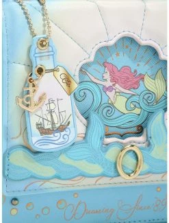 Crossbody Bags Danielle Nicole The Little Mermaid Ship In A Bottle Crossbody Bag - BoxLunch Exclusive -Bowie Shop 16051787 av3