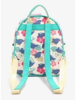 Mini Backpacks Godzilla Chibi Godzilla Tropical Floral Mini Backpack - BoxLunch Exclusive -Bowie Shop 16051789 av2