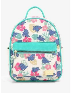 Mini Backpacks Godzilla Chibi Godzilla Tropical Floral Mini Backpack - BoxLunch Exclusive