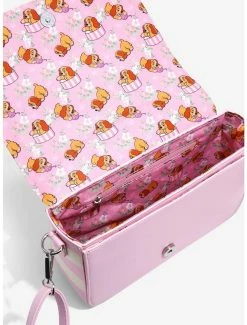 Crossbody Bags Loungefly Disney Lady And The Tramp Floral Crossbody Bag - BoxLunch Exclusive -Bowie Shop 16196614 av3