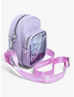 Crossbody Bags Naruto Shippuden Chibi Team 7 Pin Collector Crossbody Bag - BoxLunch Exclusive -Bowie Shop 16196638 av3