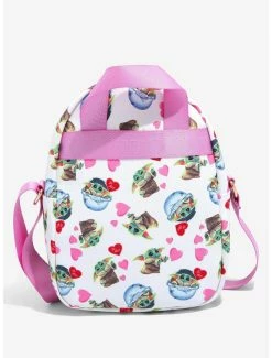 Backpacks Star Wars The Mandalorian Grogu Hearts Crossbody Bag - BoxLunch Exclusive -Bowie Shop 16334610 av2