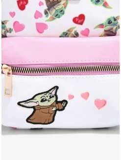 Backpacks Star Wars The Mandalorian Grogu Hearts Crossbody Bag - BoxLunch Exclusive -Bowie Shop 16334610 av3