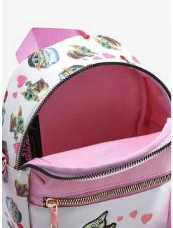 Backpacks Star Wars The Mandalorian Grogu Hearts Crossbody Bag - BoxLunch Exclusive -Bowie Shop 16334610 av4