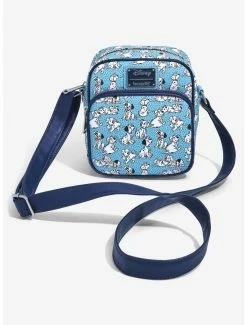 Crossbody Bags Loungefly Disney 101 Dalmatians Puppies Allover Print Crossbody Bag - BoxLunch Exclusive