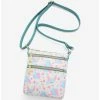 Crossbody Bags Loungefly Disney Dumbo Floral Allover Print Crossbody Bag - BoxLunch Exclusive