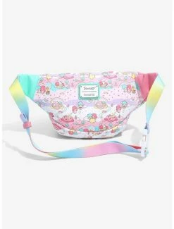 Fanny Packs Loungefly Sanrio Little Twin Stars Rainbow Allover Print Fanny Pack - BoxLunch Exclusive -Bowie Shop 16533662 av2