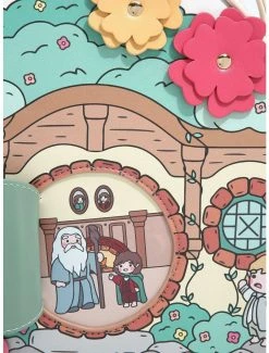 Backpacks The Lord Of The Rings Bag End Door Mini Backpack - BoxLunch Exclusive -Bowie Shop 16533674 av5