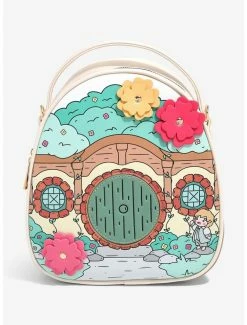 Backpacks The Lord Of The Rings Bag End Door Mini Backpack - BoxLunch Exclusive
