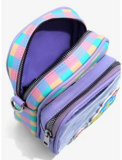 Crossbody Bags Nintendo Kirby Checkered Floral Pin Collector Crossbody Bag - BoxLunch Exclusive -Bowie Shop 16562714 av3