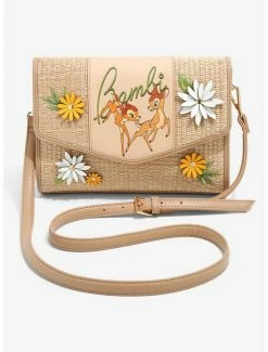 Crossbody Bags Our Universe Bambi Weaved Basket Crossbody Bag - BoxLunch Exclusive