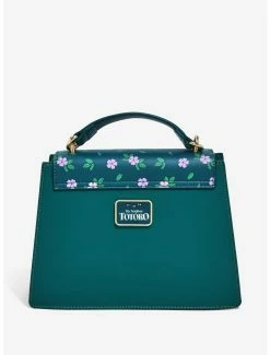 Crossbody Bags Our Universe Studio Ghibli My Neighbor Totoro Forest Leaves & Flowers Handbag - BoxLunch Exclusive -Bowie Shop 16621879 av3