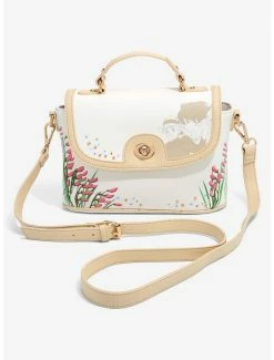 Crossbody Bags Studio Ghibli Howl’s Moving Castle Sophie & Howl Floral Handbag - BoxLunch Exclusive