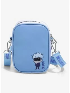 Crossbody Bags Jujutsu Kaisen Chibi First Year Jujutsu Sorcerers Pin Collector Crossbody Bag - BoxLunch Exclusive -Bowie Shop 16704693 av3