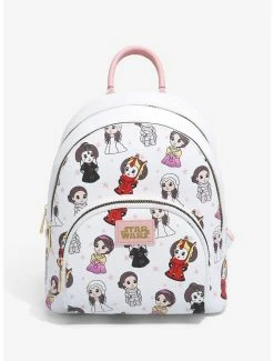 Mini Backpacks Star Wars Chibi Padmé Outfits Allover Print Mini Backpack – BoxLunch Exclusive