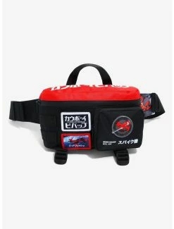 Bowie Shop 31 Fanny Packs Cowboy Bebop The Bebop Patches Fanny Pack - BoxLunch Exclusive