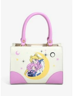 Handbags Pretty Guardian Sailor Moon Sailor Moon & Chibi-Usa Starry Sky Handbag - BoxLunch Exclusive -Bowie Shop 17398828 av2