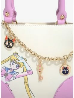 Handbags Pretty Guardian Sailor Moon Sailor Moon & Chibi-Usa Starry Sky Handbag - BoxLunch Exclusive -Bowie Shop 17398828 av3