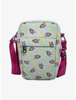 Crossbody Bags Disney Daisy Duck Baby Blue Crossbody Bag