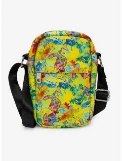 Crossbody Bags Disney Lilo & Stitch Stacked Crossbody Bag