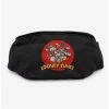 Fanny Packs Looney Tunes Bullseye Logo Canvas Fanny Pack -Bowie Shop 18005921 hi