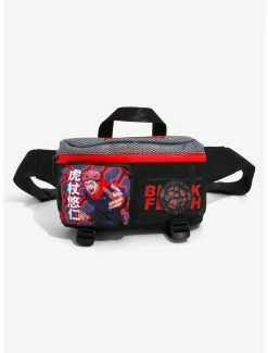 Fanny Packs Jujutsu Kaisen Itadori Black Flash Fanny Pack - BoxLunch Exclusive