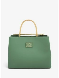 Handbags Loungefly Harry Potter Deathly Hallows Elder Wand Sage Handbag - BoxLunch Exclusive -Bowie Shop 18811384 av2