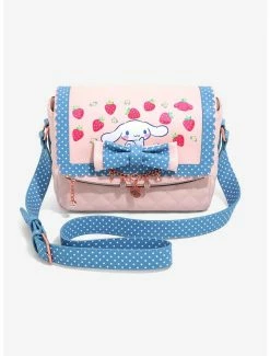 Crossbody Bags Sanrio Cinnamoroll Quilted Crossbody Bag- BoxLunch Exclusive